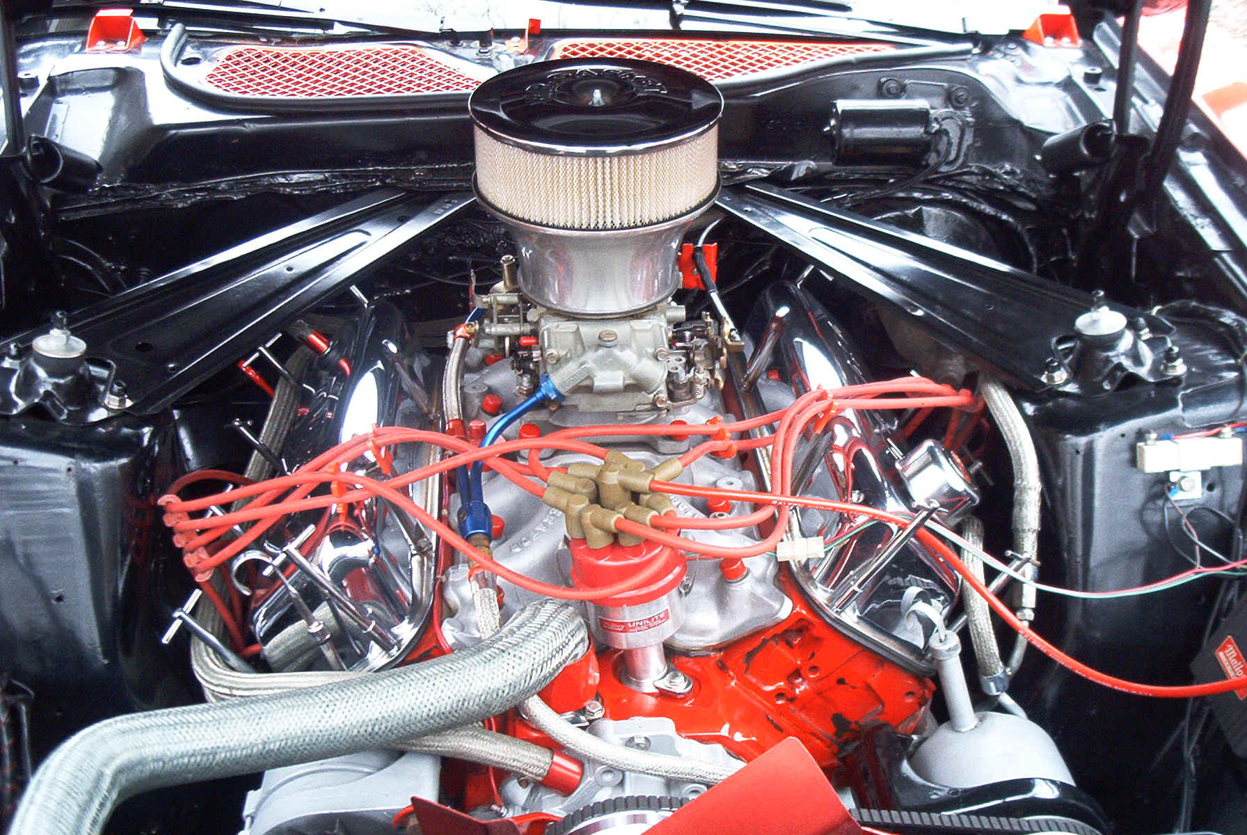 Kwik Kat — engine bay overhead