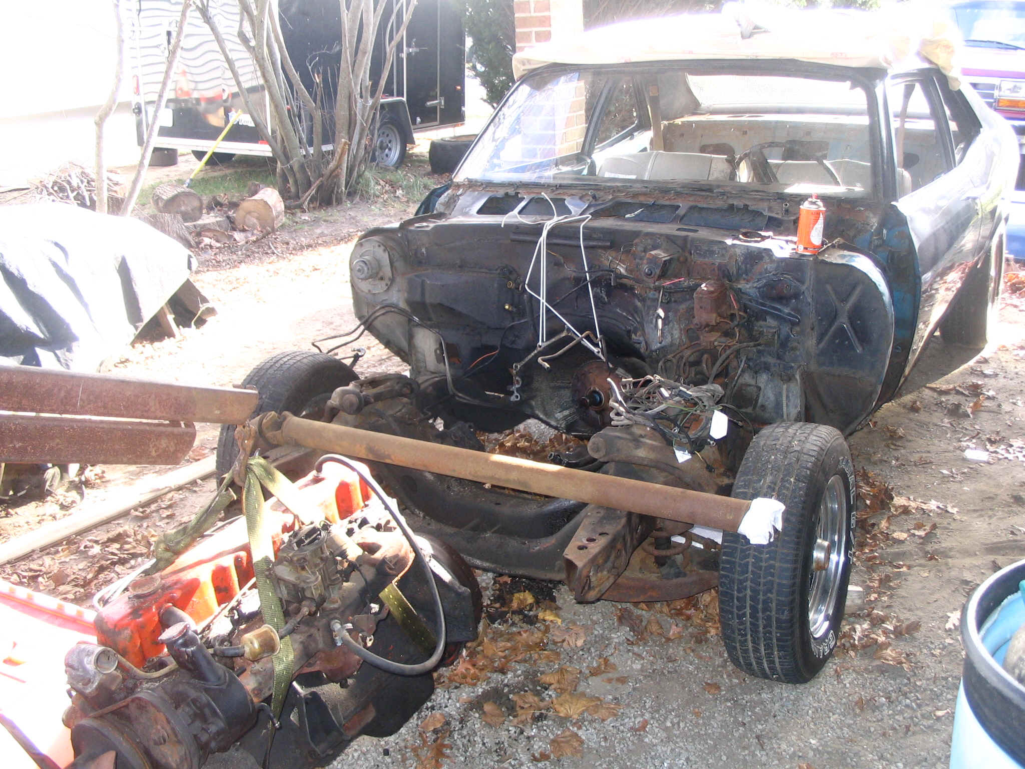 As found — original condition